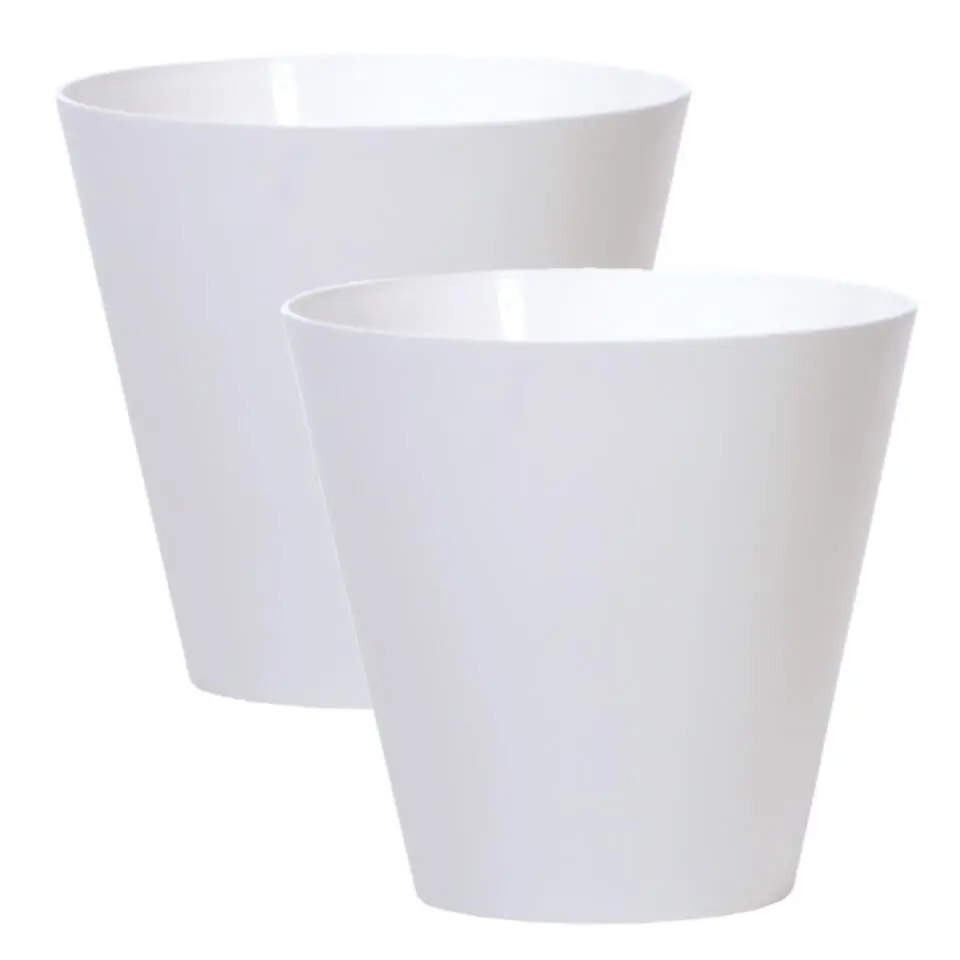 Prosperplast plantenpot - kunststof - brons - D40 x H37 cm