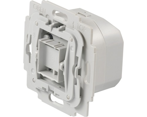TechniSat Off Switch, schakelaarinzetstuk compatibel met Busch-Jaeger schakelaarprogramma's - Compatibel met SMART HOME van hornbach