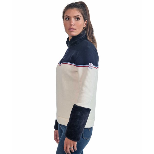 Pull SKIDRESS TRENTE-QUATRE ECRU/MARINE