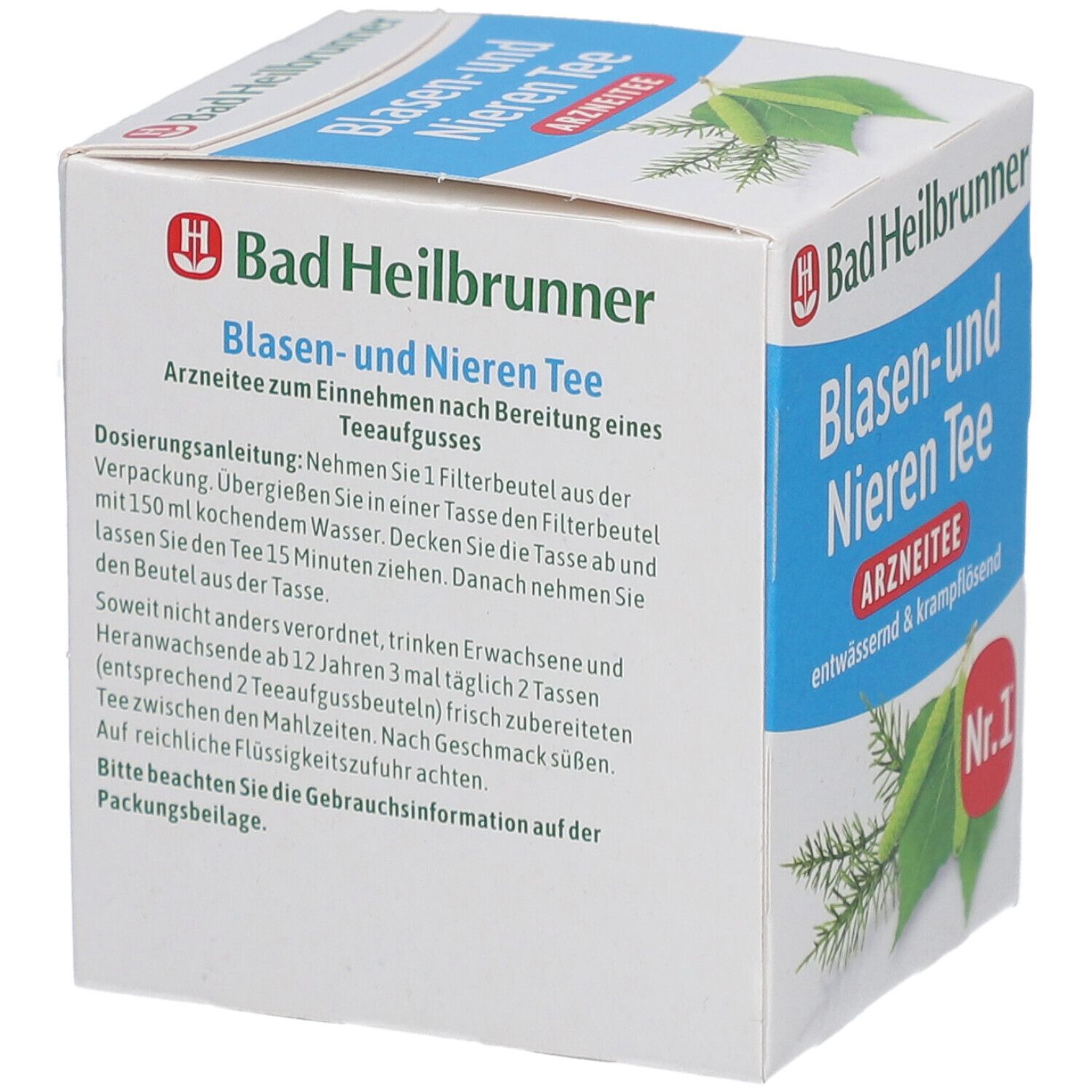 Bad Heilbrunner® Blasen- und Nieren Tee