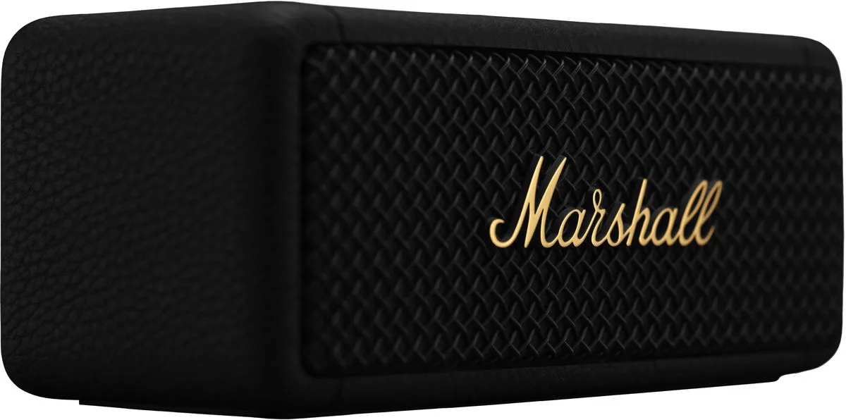 Marshall Emberton II Black and Brass Enceintes Bluetooth portables