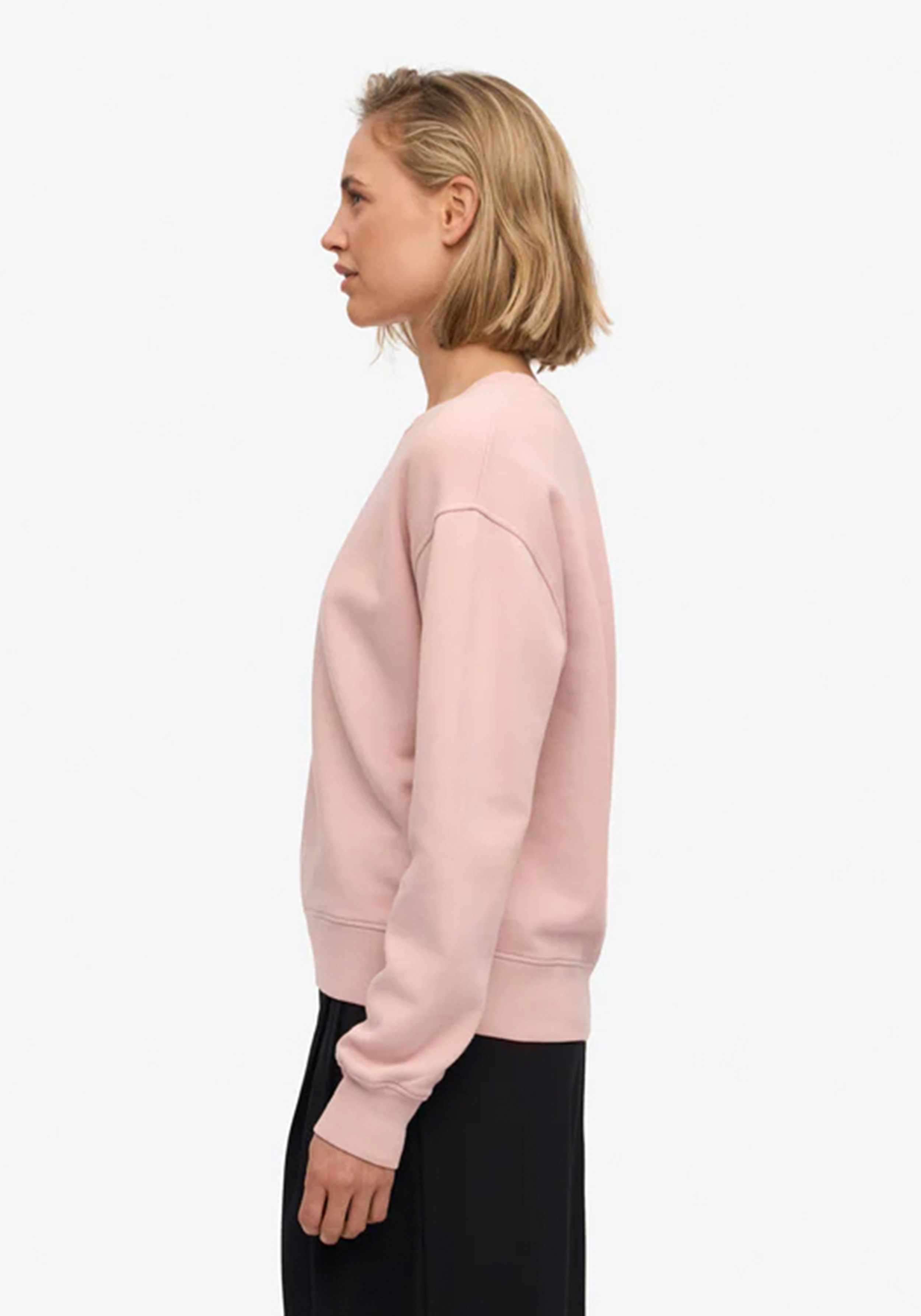 Colorful Standard Damen-Sweatshirt Faded Pink