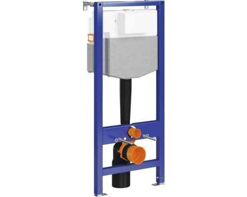 Cersanit City Square wandclosetset, randloos, glanzend wit, met toiletzitting, pneumatisch inbouwreservoir SZWZ1008566282