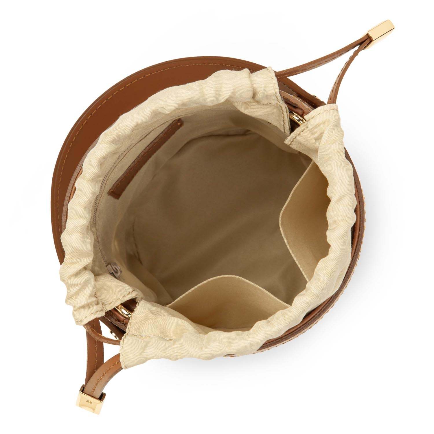 Cannage Rotin-Petit sac seau