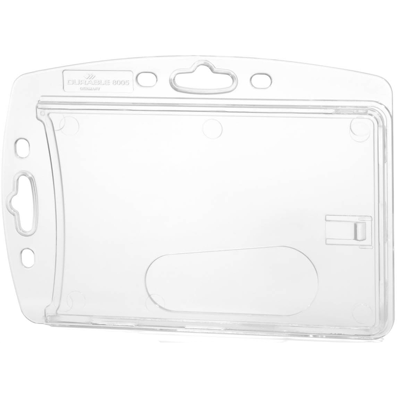Durable Ausweishalter Hartbox 8905-19, 54 x 87 mm, 10 Stück