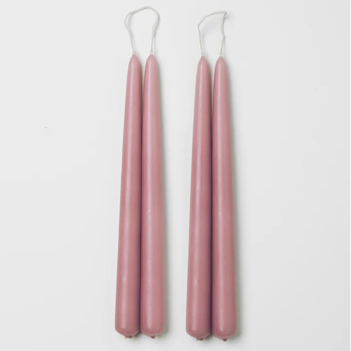 applicata - Blossom Kerzen, Eiche (4er-Set)