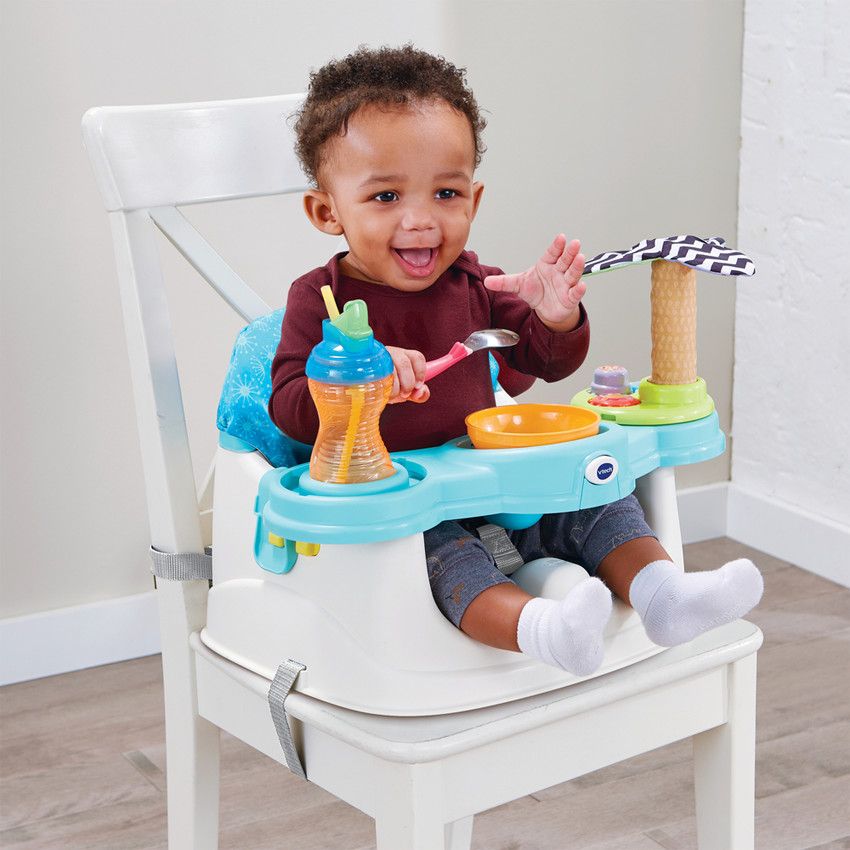 Réhausseur de chaise interactif 5 en 1 - Ecru