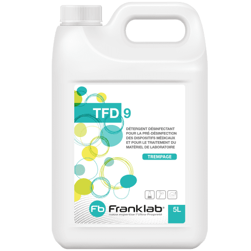 Pré-désinfectant instruments Franklab TFD9 bidon de 5L