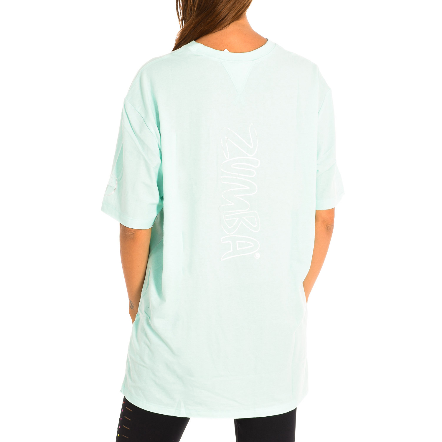 Camiseta esportiva Zumba clássica tamanho grande Z2t00135 Z2t00135