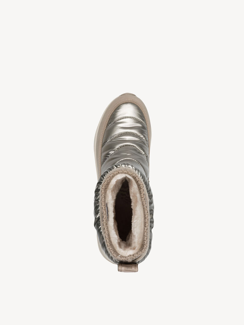 Enkellaarsje - beige warme voering