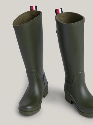 Botas de borracha com fita adesiva exclusiva