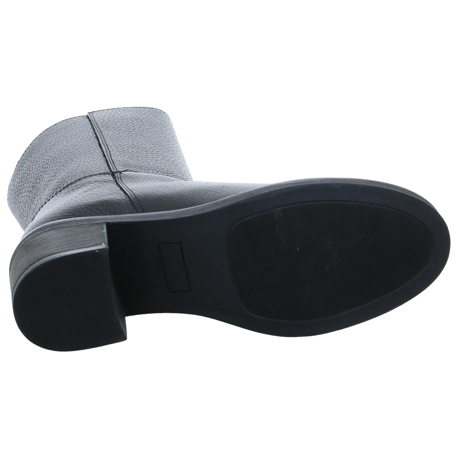 SCHUHENGEL Stiefelette Schwarz Leder