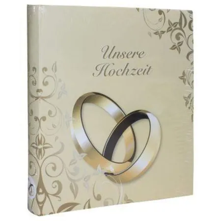 Idena Jumboalbum Unsere Hochzeit, 500 Fotos 10 x 15cm
