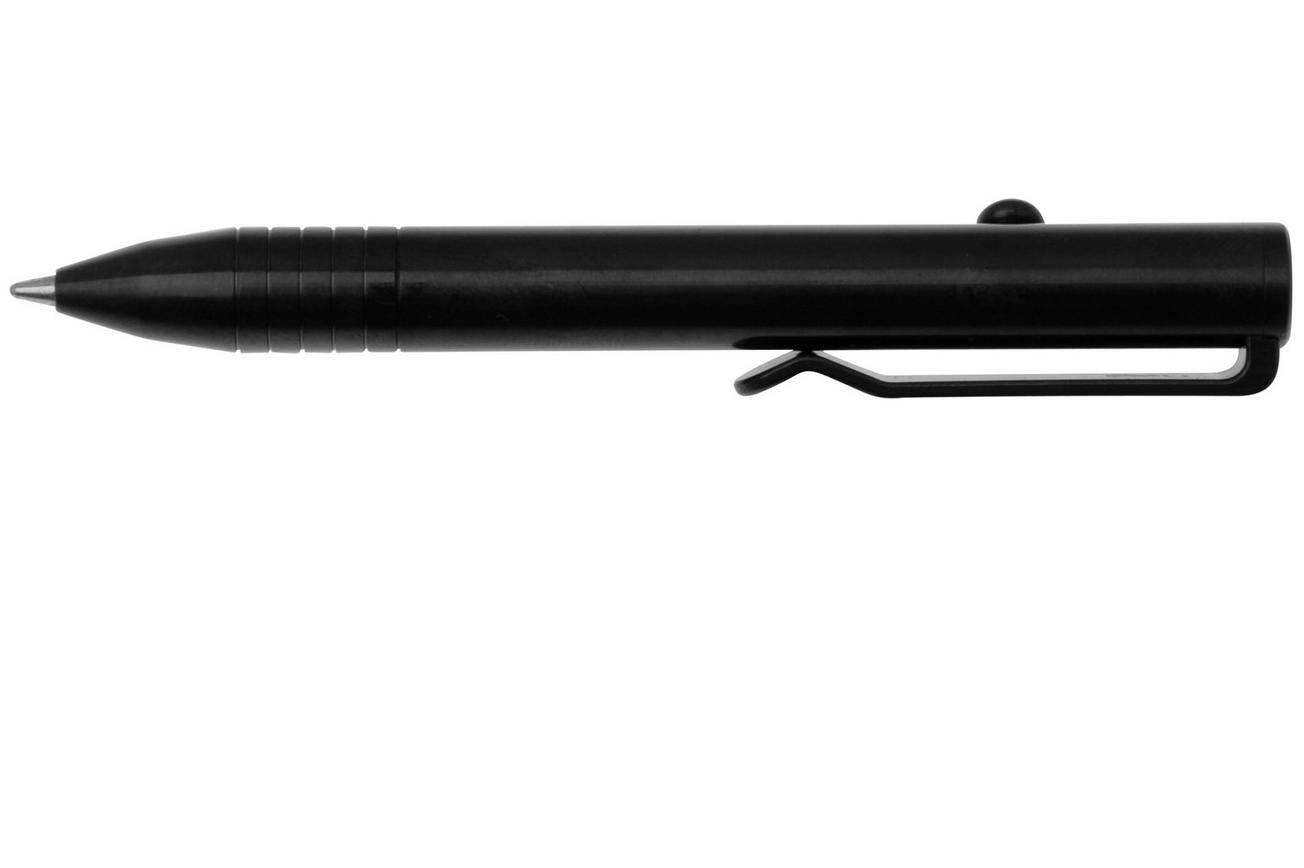 Big Idea Design Mini Bolt Action Pen MBA-DLC Black DLC Titanium, everyday carry pen