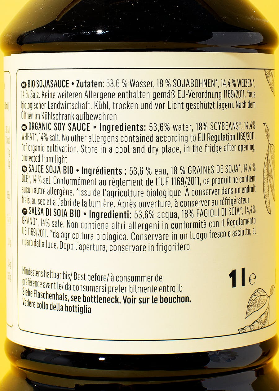 Bio Sojasauce 1 L