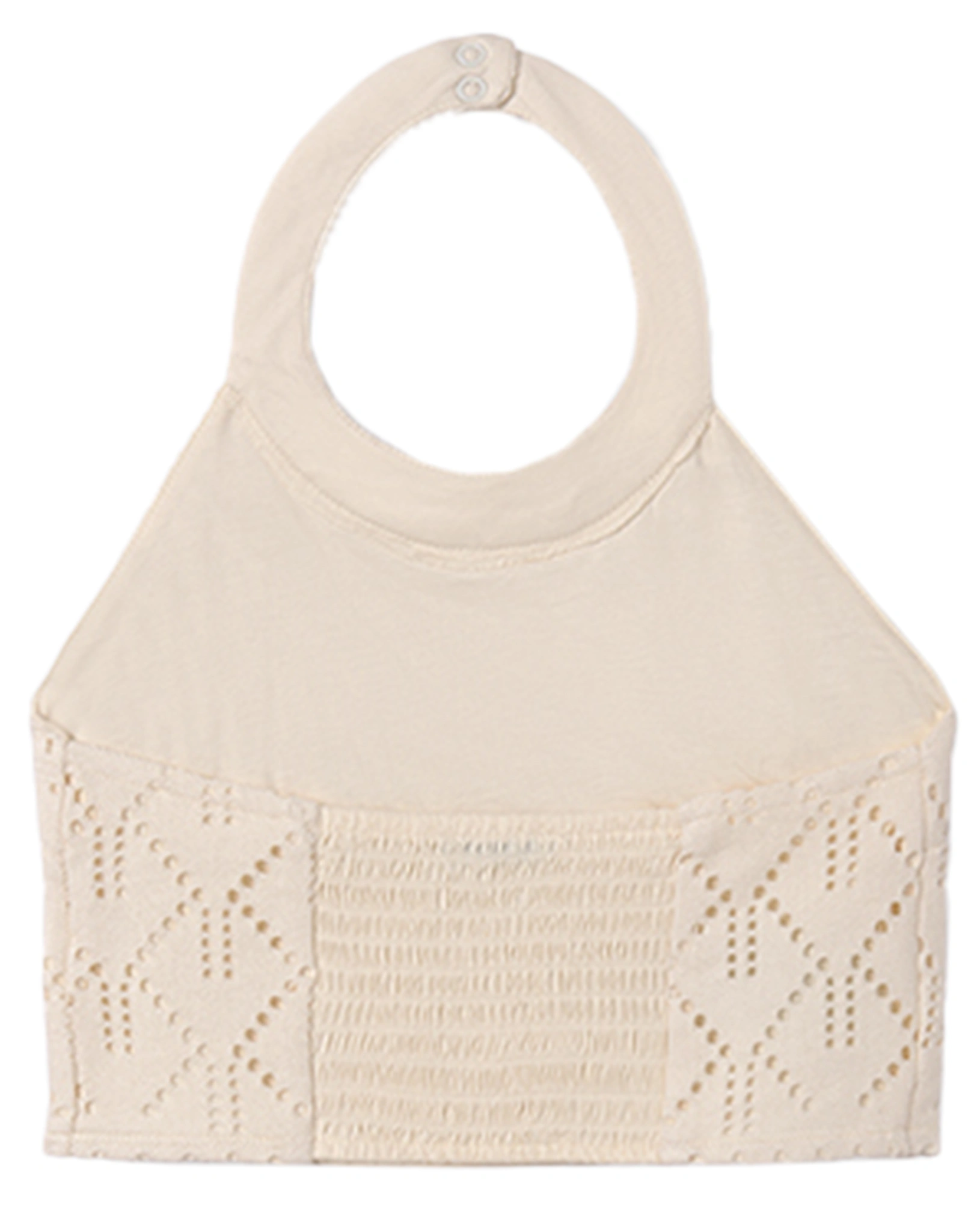 Top LOCHMUSTER ärmellos in beige