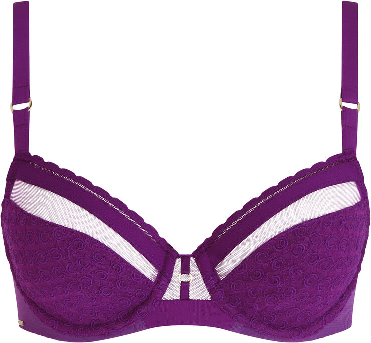 Chantelle Monogram Covering Underwired Bra Lilla