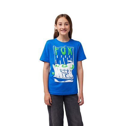 T-Shirt manches courtes Fox ENERGY BLAST ENFANT - Bleu
