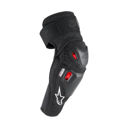 Coudières Alpinestars BIONIC PRO PLASMA 2025 - Noir / Rouge