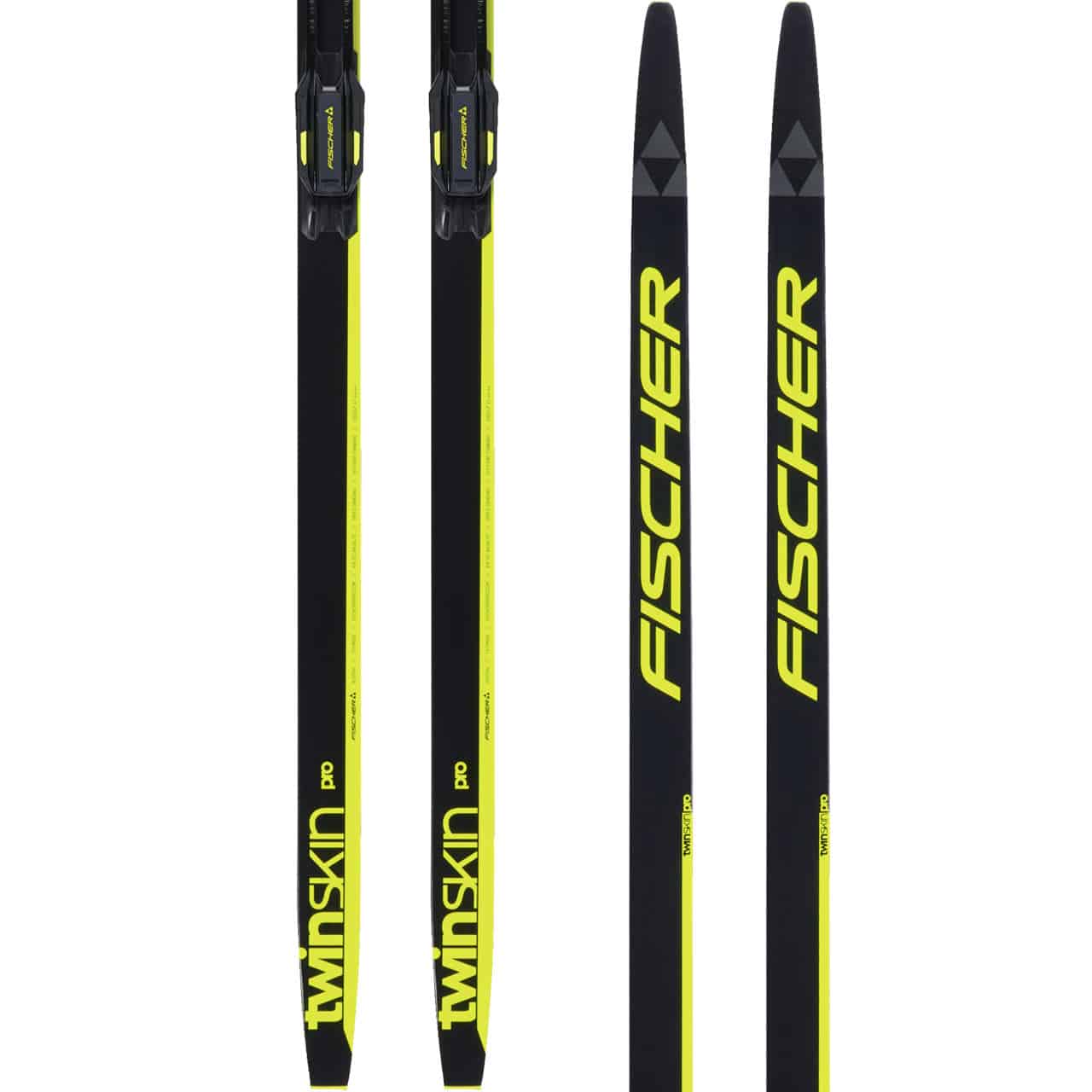 Fischer Twin Skin Pro Medium incl. Bindung (2024/25) | Classic | Langlaufski | Langlauf | XSPO