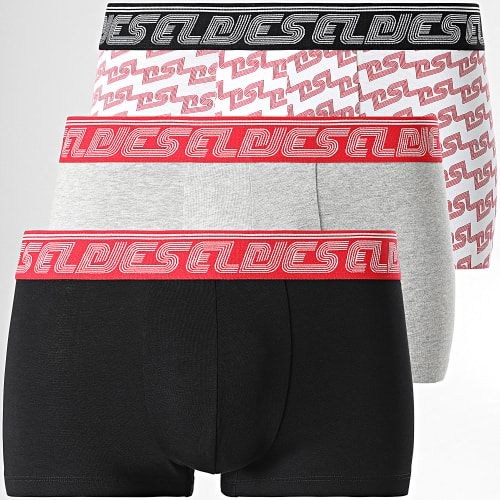 Lot De 3 Boxers Damien 00ST3V-0TIAF Noir Blanc Gris Chiné
