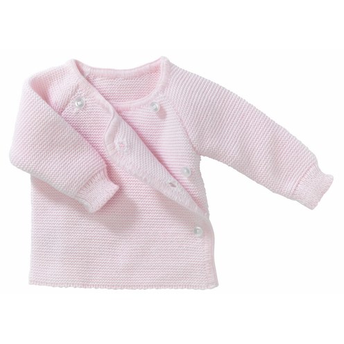 Brassière maille rose naissance - BEBE9 CREATION