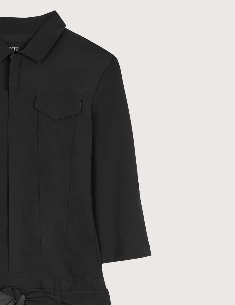 HBT BASICS HYPE | AMELIA ROBE NOIRE