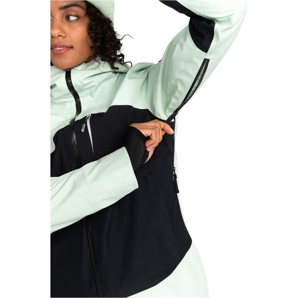 Veste de ski ROXY GORE-TEX LUNALITE 3L JKT CAMEO GREEN