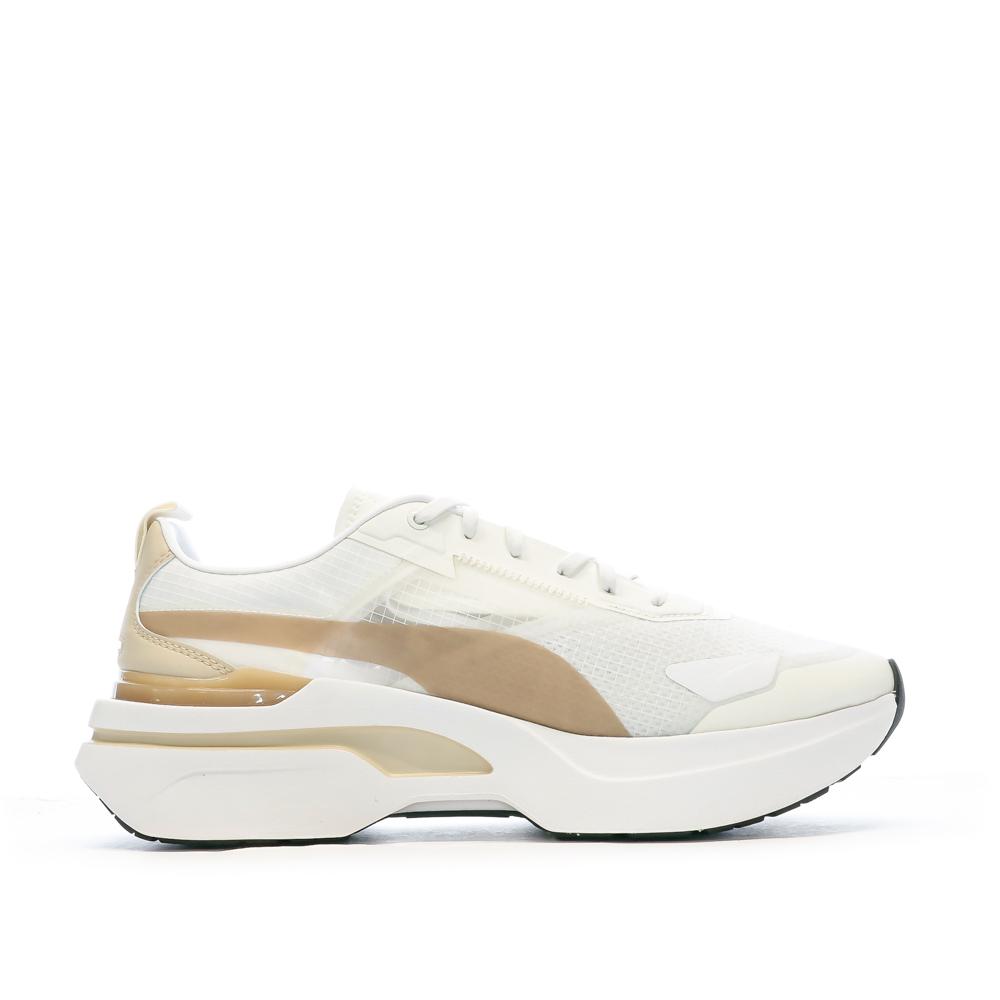 Puma Baskets Blanc/Marron Homme Puma Kosmo Rider