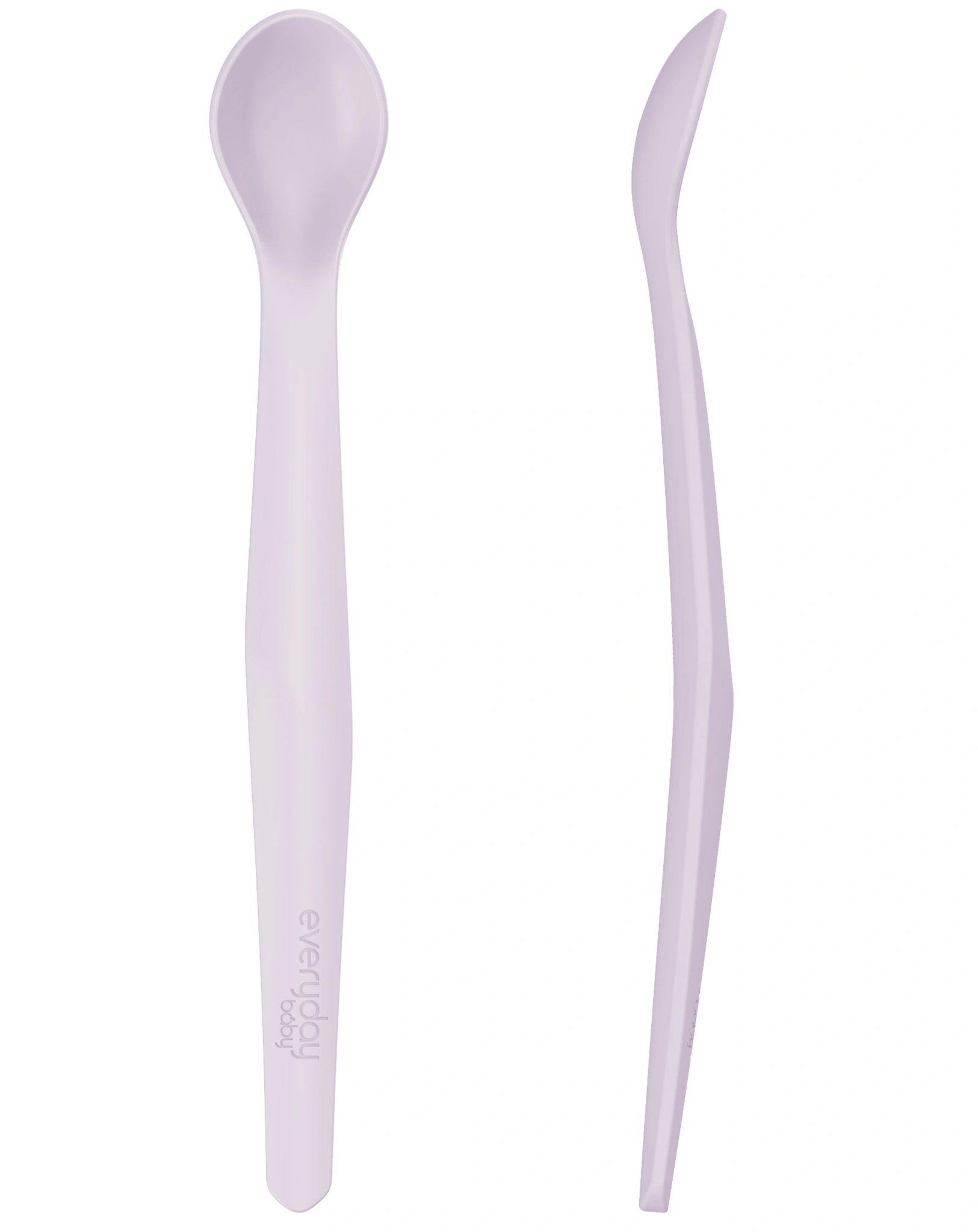 Silikon-Löffel EVERYDAY BABY - EAT & LEARN 2er Set in lila