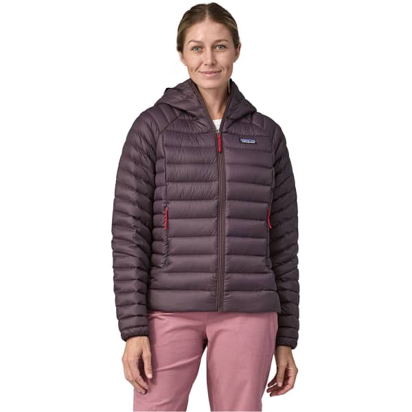 Doudoune randonnée PATAGONIA W'S DOWN SWEATER HOODY OBSIDIAN PLUM