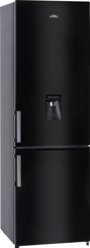 Everglades - Evud4049 - Koel-vriescombinatie - Zwart - Inhoud 268 L