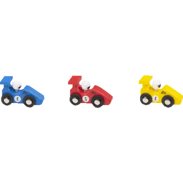 Filzstraßen-Puzzle Rennwagen