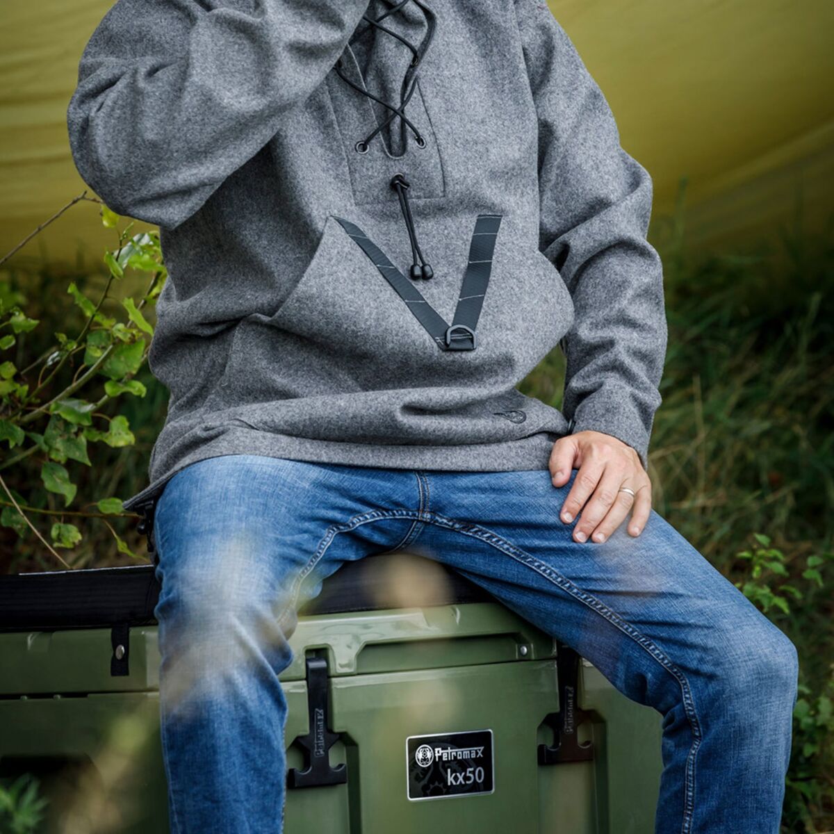 Sittepute til Petromax kjølebag 50 liter