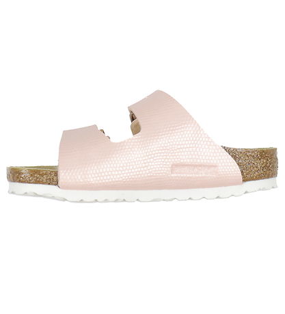 Birkenstock Sandalen - Arizona Kids BS - Shiny Lizard/Light Rose