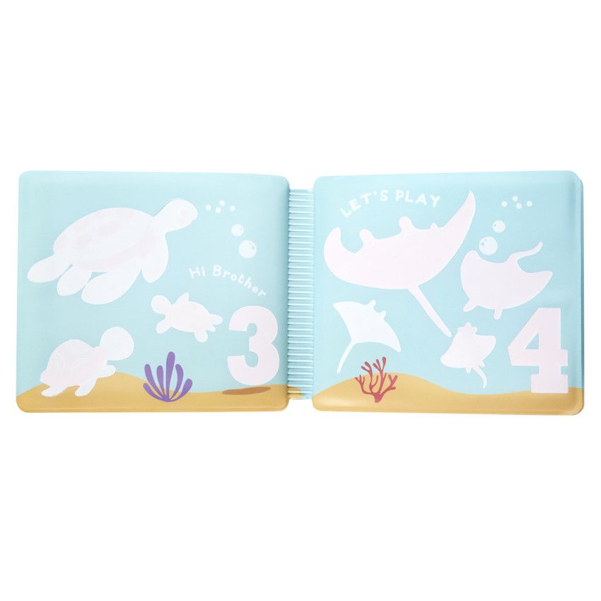 Livre de bain animaux Aloha 2.0 - Ecru
