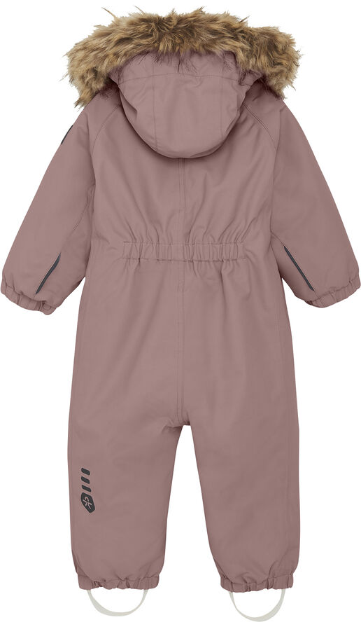 Color Kids Coverall W. Fake Fur Antler
