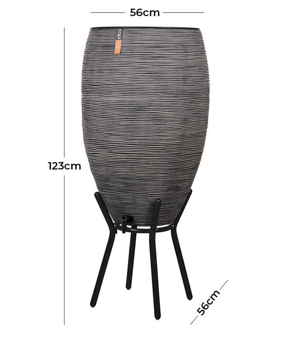 Capi Europe Kunststoff-Regentonne Rib, 130 l
