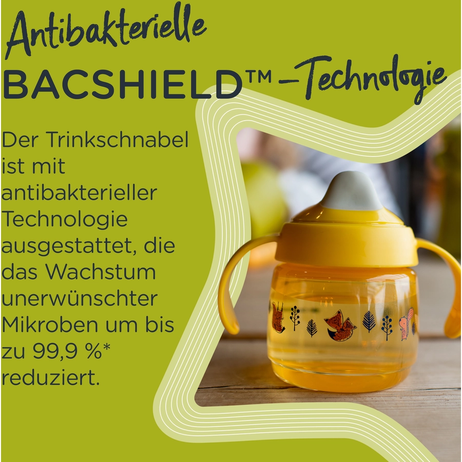 Tommee Tippee Trinklernbecher Sippee Cup 190ml ab 4+ Monate in gelb