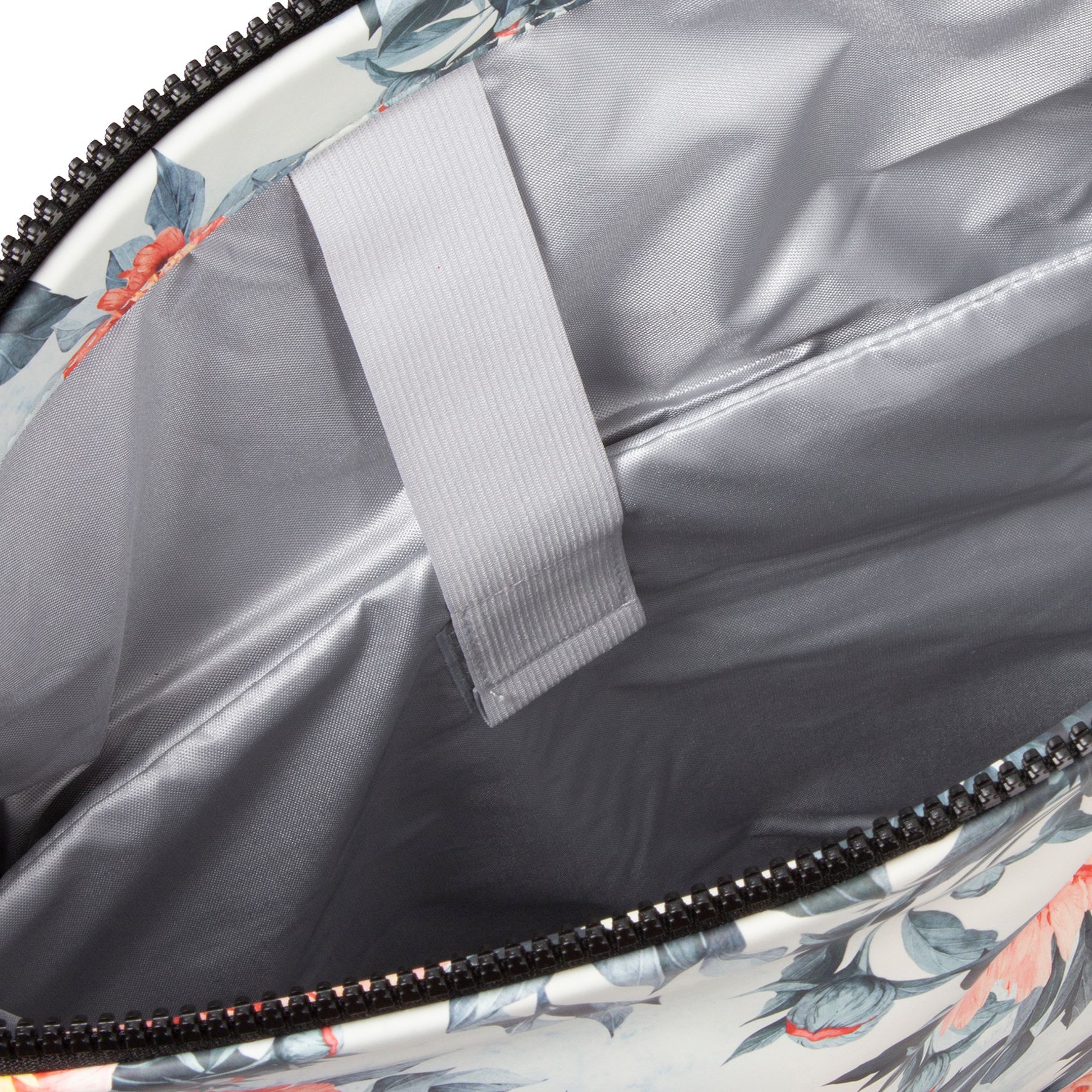 New Rebels Flora Mart New York Rolltop Backpack White