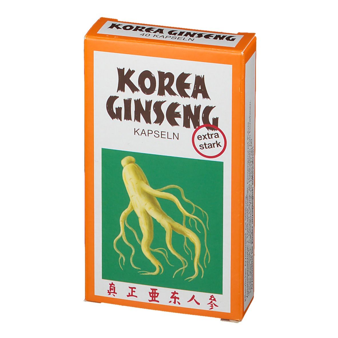 Korea Ginseng Kapseln extra stark