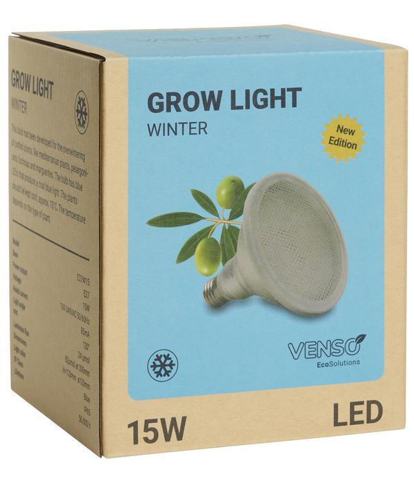Venso LED-Pflanzenlampe Winter E27, 15 W