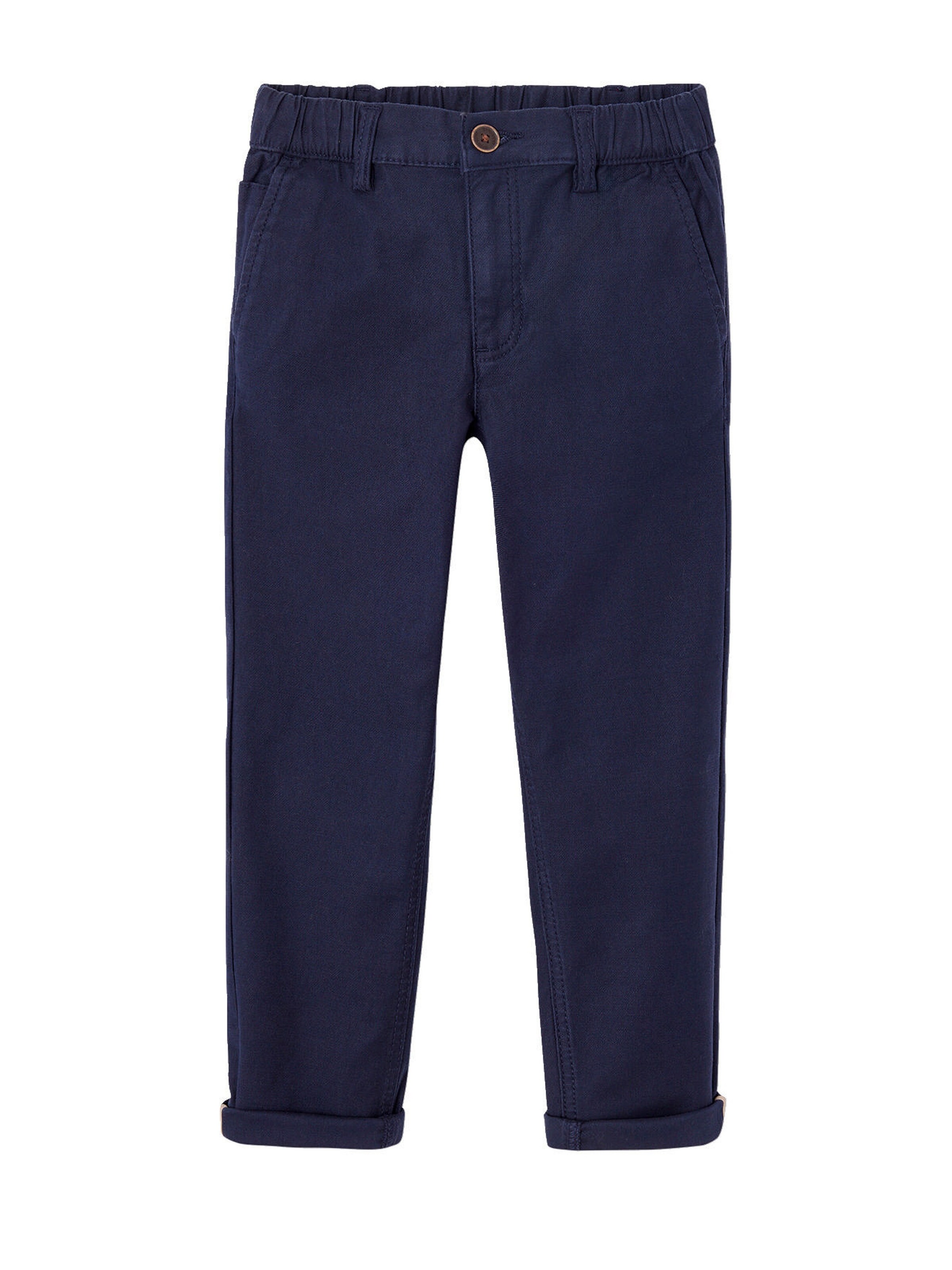 Vertbaudet Jungen Chino, 5-Pocket-Form marine