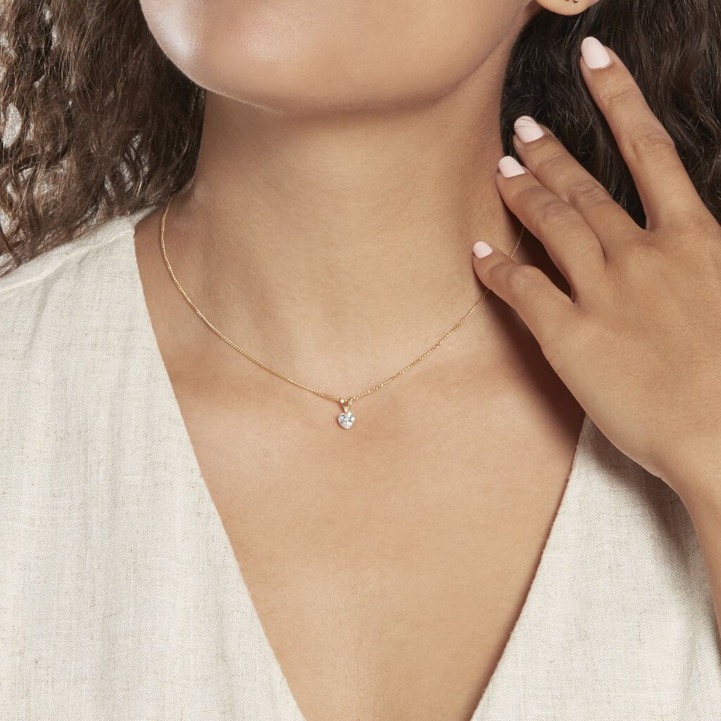 Pendentif Or Jaune Oxyde