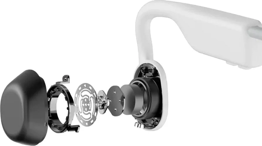 Shokz Open Move Blanc Écouteurs Bluetooth