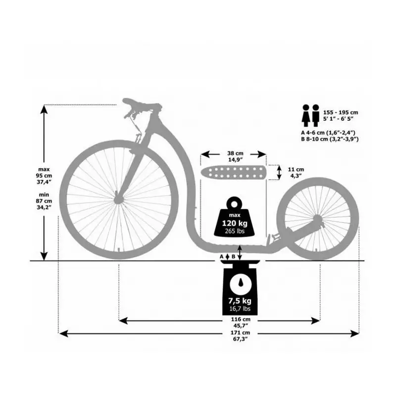 Trottinette tout terrain Footbike  KICKBIKE RACE MAX 28/20 SILVER