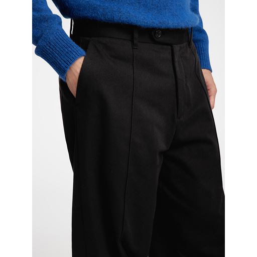 Selected Homme Wide Leg Tony Cordura Bukser, Black, W36/L32