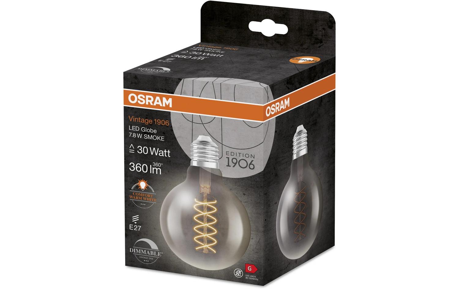 Lampe Vintage 1906 Globe95, 7.8W, E27, WarmweissDimmbare LED-Lampen, Vintage-Edition