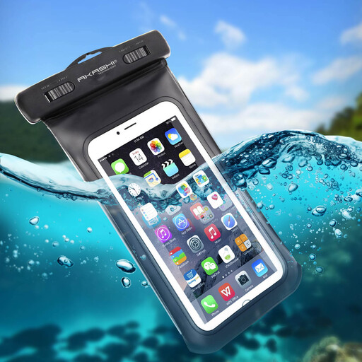 Capa Impermeável Para Smartphone IPX8 10M Akashi Touch Window