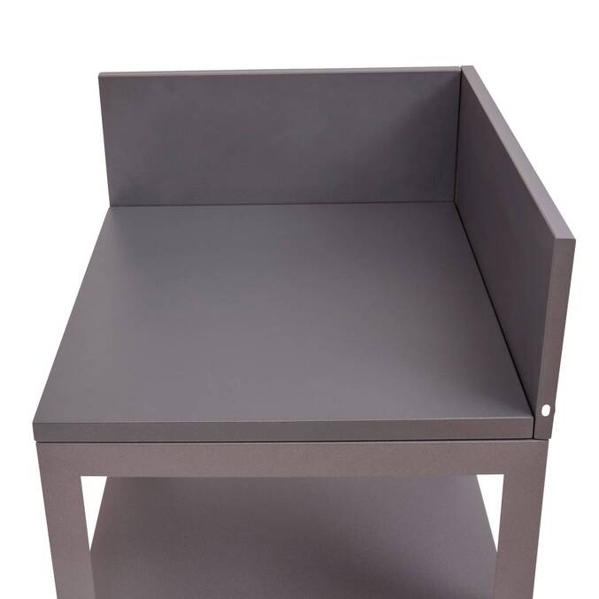 Module d'angle pour cuisine d'été OXYANA Graphite
